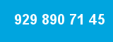 929 890 71 45 929 890 71 45